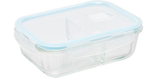 Boîte hermétique 5FIVE rectangle compartimentée Clipeat 1.1L