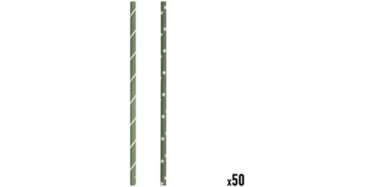 Paille FIVE x100 Papier Jangal