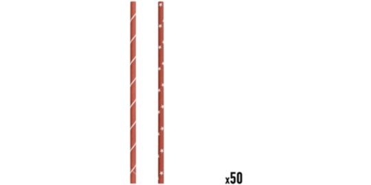 Paille 5FIVE x100 Papier Jangal