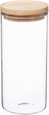 Boîte hermétique 5FIVE Hermet 1.3 l verre et bois