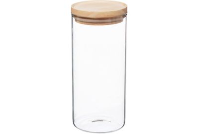 Boîte hermétique 5FIVE Hermet 1.3 l verre et bois