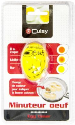 Pocheuse à oeufs CUISIPRO acier inoxydable X 2 - jaune/blanc