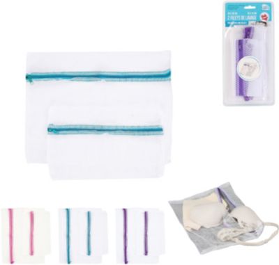 Filet de lavage JE CHERCHE UNE IDEE lot de 2 - 38 x 30 - 28 x 21 cm