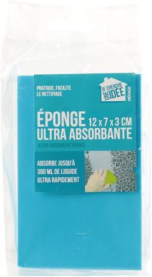 Eponge JE CHERCHE UNE IDEE super absorbante Eponge JE CHERCHE UNE IDEE super absorbante
