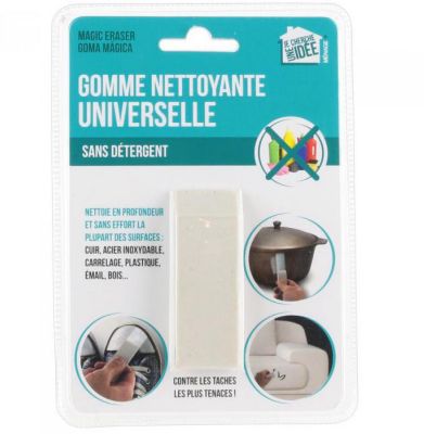 Eponge JE CHERCHE UNE IDEE Gomme Nettoyante universelle