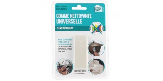 Eponge JE CHERCHE UNE IDEE Gomme Nettoyante universelle