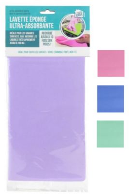 Lingette microfibre JE CHERCHE UNE IDEE ultra absorbante 30x30cm Lingette microfibre JE CHERCHE UNE IDEE ultra absorbante 30x30cm
