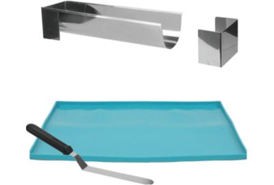 Kit Pâtisserie LILY COOK buche moule plaque genoise spatule