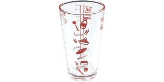 Verre doseur LILY COOK 50cl verre m24