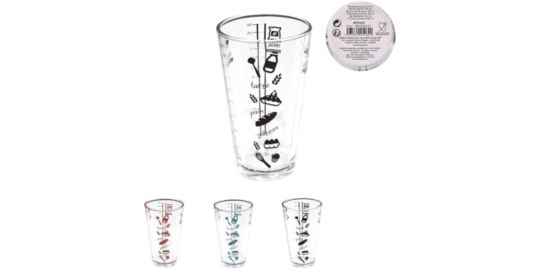 Verre doseur LILY COOK 50cl verre m24