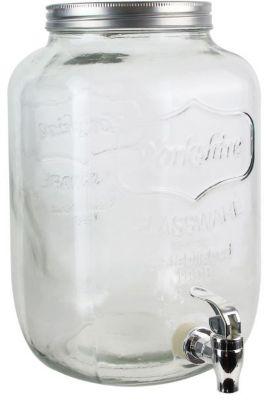 Distributeur Boisson Set 4 Verres Fontaine À Jus Robinet 34 L