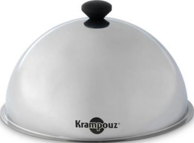 Cloche pour plancha KRAMPOUZ Cloche de cuisson Ø 28 cm - Inox