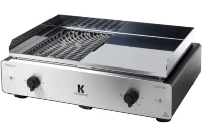 Plancha KRAMPOUZ Duo BBQ/Plancha électrique GECIO2OA00