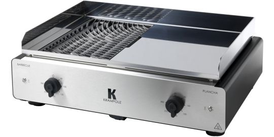 Plancha KRAMPOUZ Duo BBQ/Plancha électrique GECIO2OA00