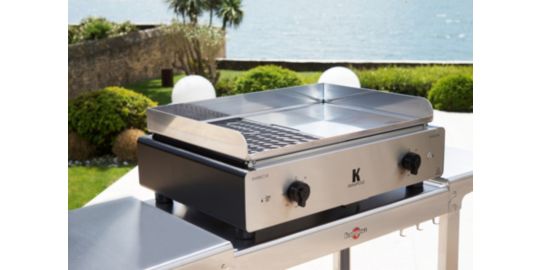 Plancha KRAMPOUZ Duo BBQ/Plancha électrique GECIO2OA00