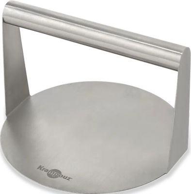 Ustensile plancha KRAMPOUZ Presse à burger - Inox