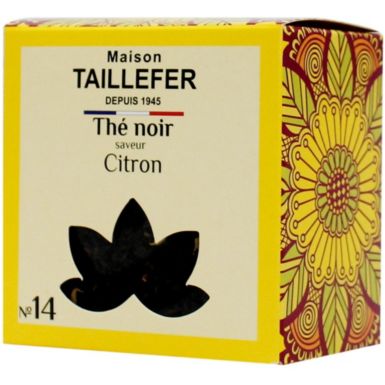 Thé MAISON TAILLEFER THE NOIR CITRON 60G