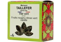 Thé MAISON TAILLEFER VERT FRUITS ROUGES CITRON VERT VANILLE