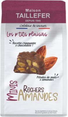 Chocolats MAISON TAILLEFER chocolat au lait amandes 55g