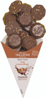 Chocolats Maison Taillefer Lait Croustillant Cornet 130G