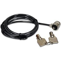 Antivol PORT Cable sécurité à clef noir