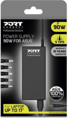 Chargeur secteur PORT DESIGN ASUS 90W Prise Europeenne  Noir