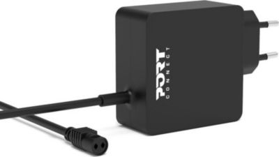 Chargeur secteur PORT DESIGN universelle PC 45W