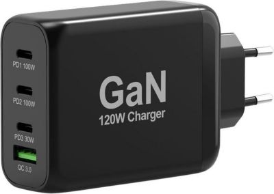 Chargeur secteur PORT DESIGN GaN USB-C Power Delivery™ & USB-A Quick