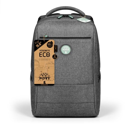 Sac dos PORT DESIGN 15.6 Eco Yosemite gris Boulanger