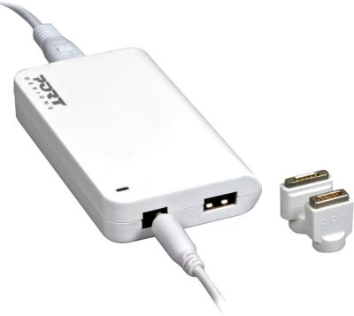 Chargeur secteur PORT pour MacBook et MacBook Pro 60 W + USB