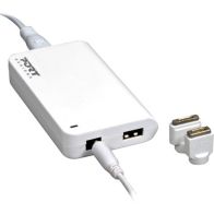 Chargeur ordinateur portable PORT pour MacBook et MacBook Pro 60 W + USB