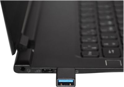 Hub PORT DESIGN USB TYPE C VERS USB TYPE A  Noir