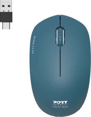 Souris sans fil PORT DESIGN COLLECTION 2 ultra compact 2.4 Ghz 1600
