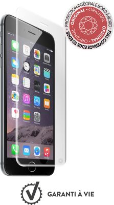 Protège écran FORCE GLASS iPhone 7/8 Plus verre trempé incurvé