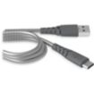 Câble USB C FORCE POWER USB A / USB C 1.2m 3A Gris