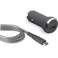 Chargeur allume-cigare FORCE POWER Chargeur voiture + cable Micro USB 2.1 A