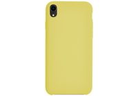 Coque BIGBEN CONNECTED iPhone Xr SoftTouch jaune