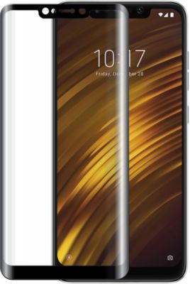 Protège écran BIGBEN CONNECTED Xiaomi Pocophone F1 Verre trempé noir