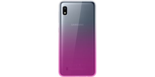Coque BIGBEN Samsung A10 Gradient noir/rose