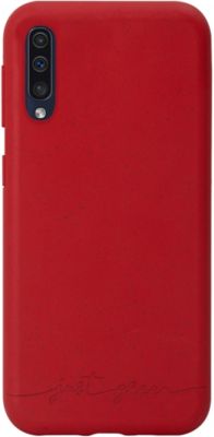 Coque JUST GREEN Samsung A51 Bio rouge