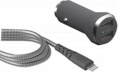 Chargeur allume-cigare FORCE POWER Chargeur voiture 2.4A IC Smart + Câble