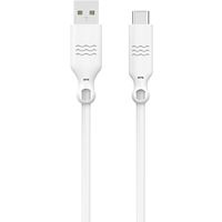 Câble USB JUST GREEN USB-A/USB-C 1M20 Blanc