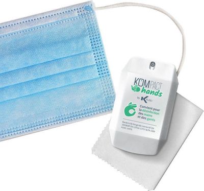 Protège écran BIGBEN BIGBEN KITSAN10MSPRBW1C - Kit Sanitaire