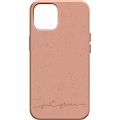 Coque JUST GREEN iPhone 12 et 12 Pro Recyclable Rose Gold