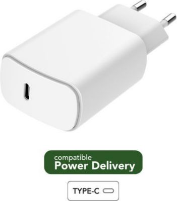 Chargeur secteur JUST GREEN Chargeur secteur USB C 25W recyclable