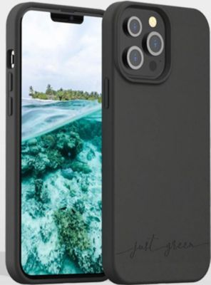 Coque JUST GREEN Coque iPhone 13 Pro Max Natura Noire - Eco-conçue Just Green