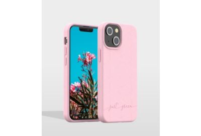 Coque JUST GREEN iPhone 13 mini Bio rose