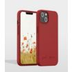 Coque JUST GREEN iPhone 13 Bio rouge