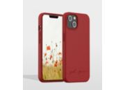 Coque JUST GREEN iPhone 13 Bio rouge
