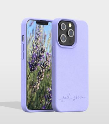 Coque JUST GREEN iPhone 13 Pro Bio violet
